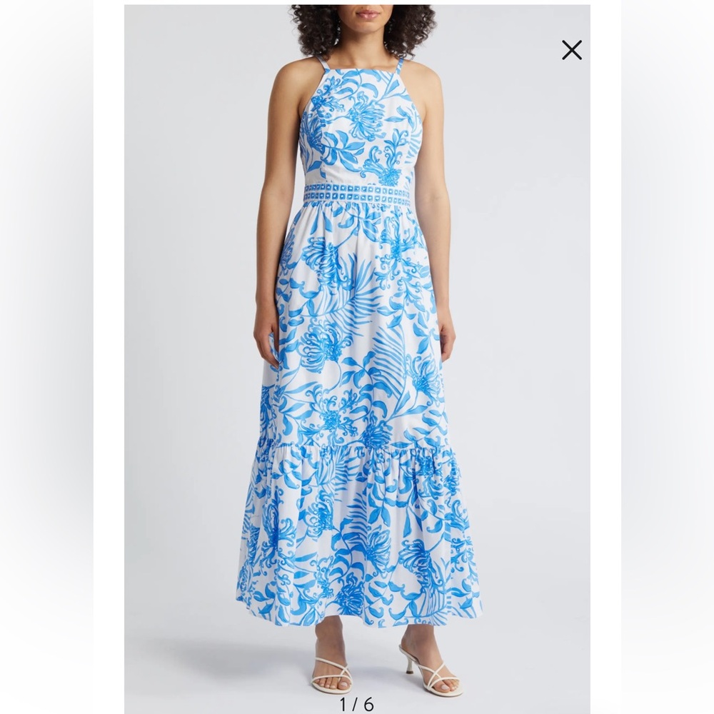 NWT Lilly Pulitzer Charlese Maxi size 8